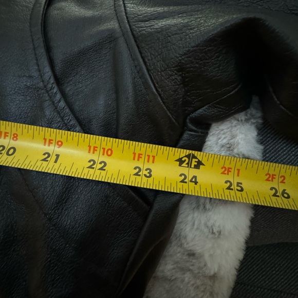 Custom Leather Biker Moto Jacket Embroidered Eagle West Star Choppers Med Lined - Picture 13 of 16